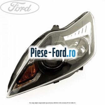 Far stanga adaptiv halogen fundal negru Ford Focus 2008-2011 1.4 80 cai #B1A1E10BEB